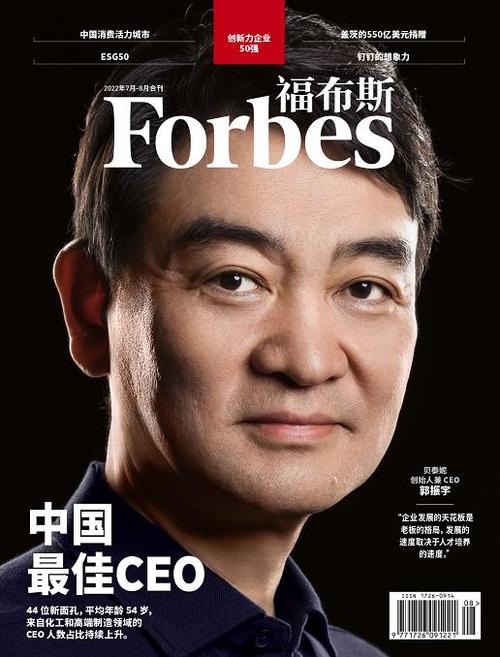 福布斯最年轻的ceo「福布斯中国最佳CEO」 卫浴挂件